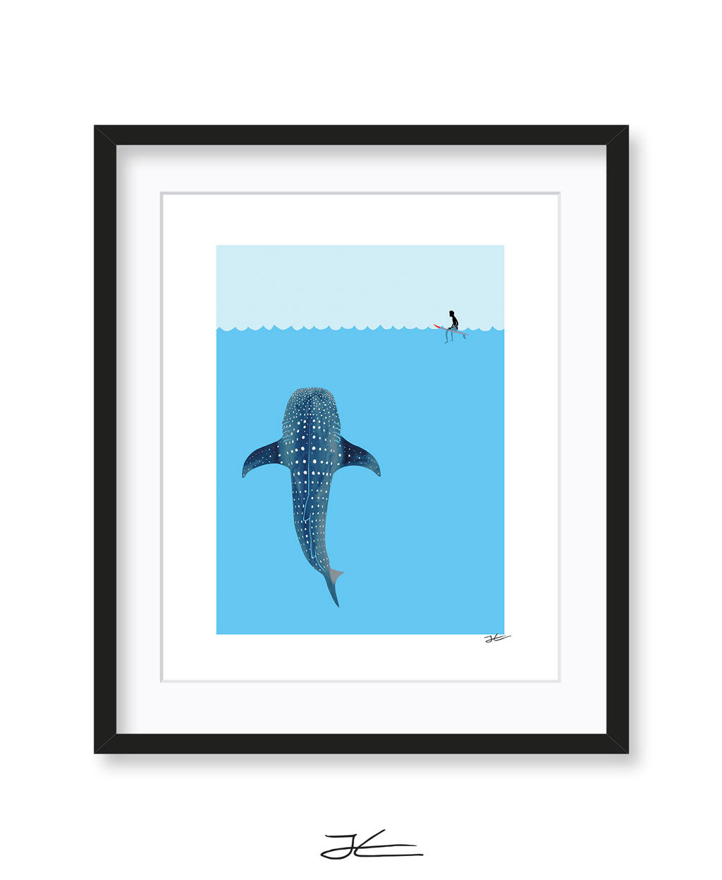 Whale Shark - Print/ Framed Print