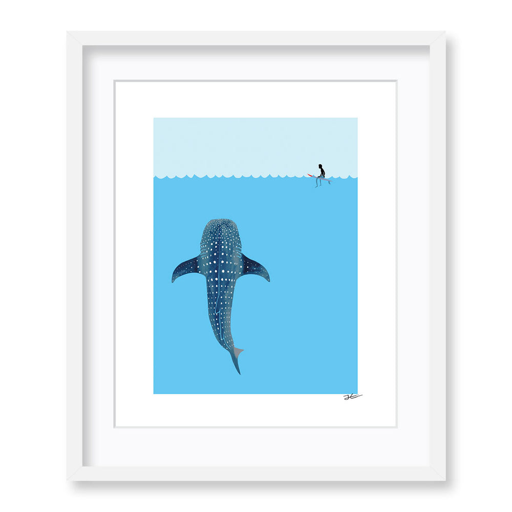 
                  
                    Whale Shark - Print/ Framed Print
                  
                