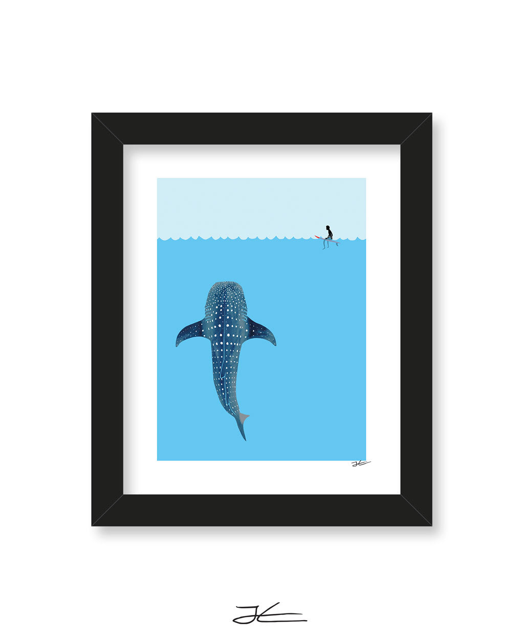 Whale Shark - Print/ Framed Print