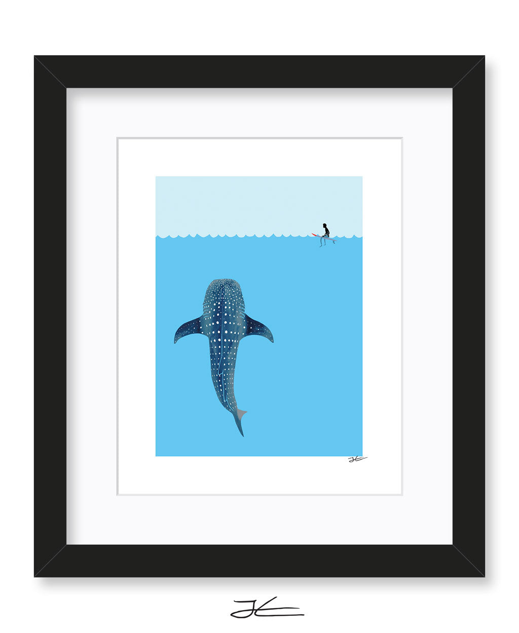 Whale Shark - Print/ Framed Print