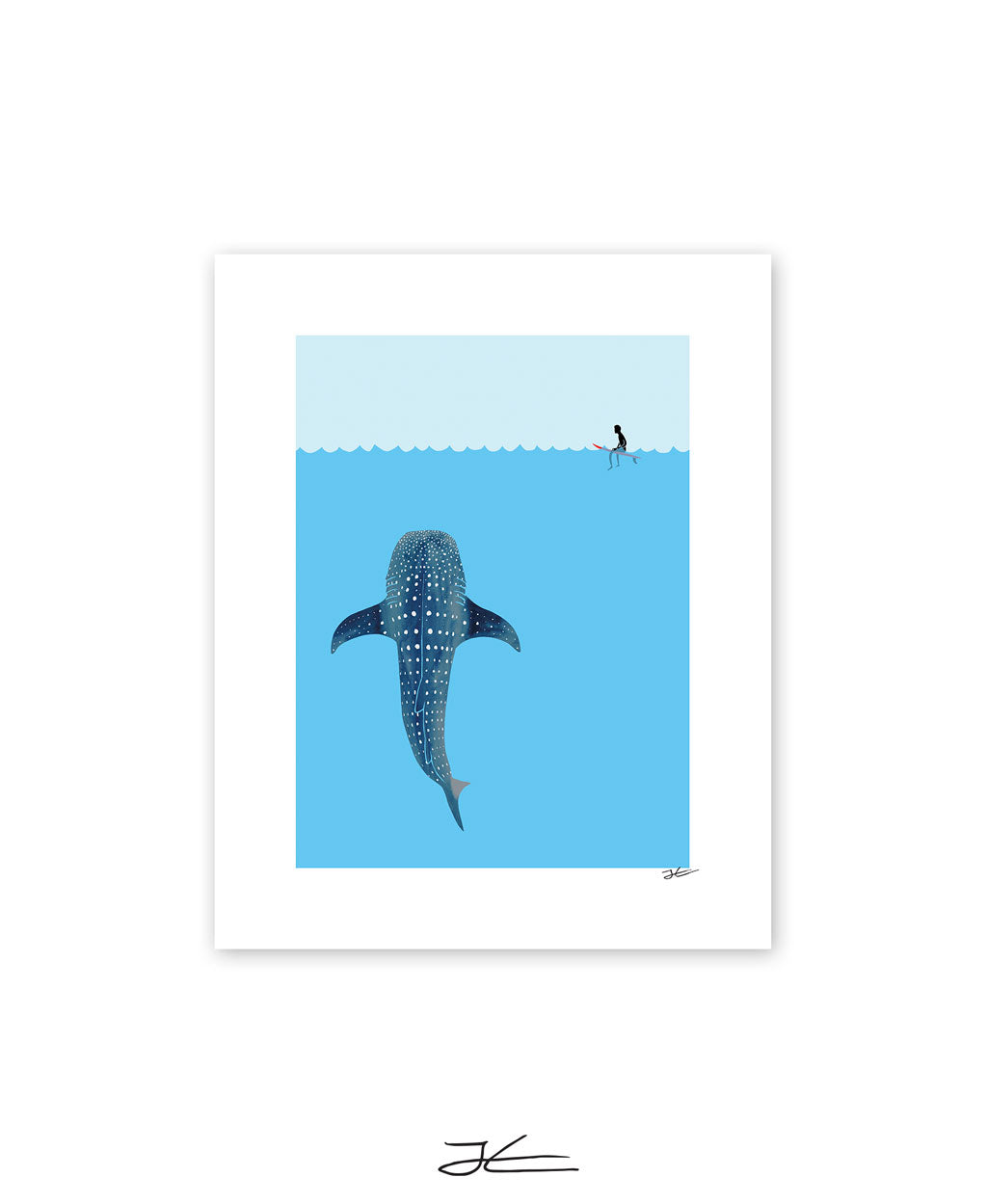 Whale Shark - Print/ Framed Print