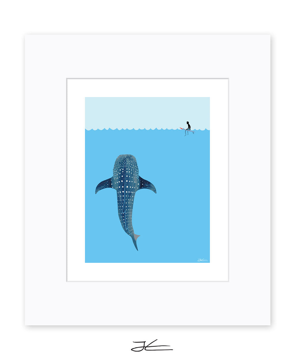 Whale Shark - Print/ Framed Print