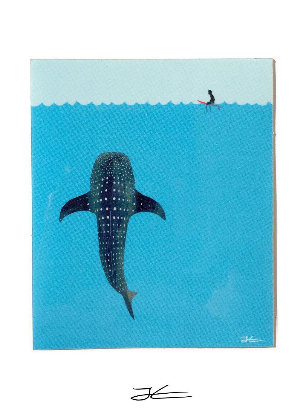 Whale Shark Sticker (4 Stickers)