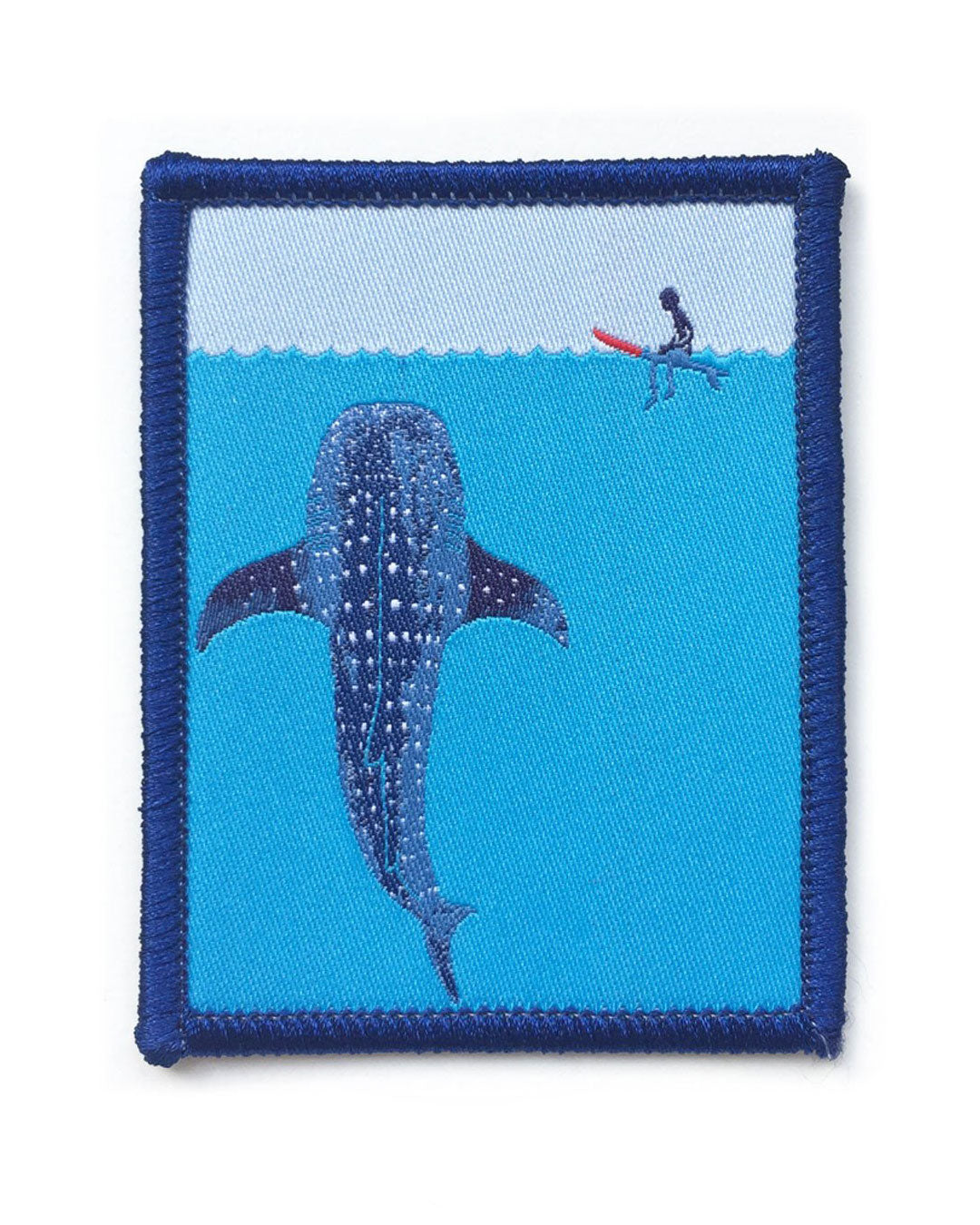 Whale Shark Woven Patch