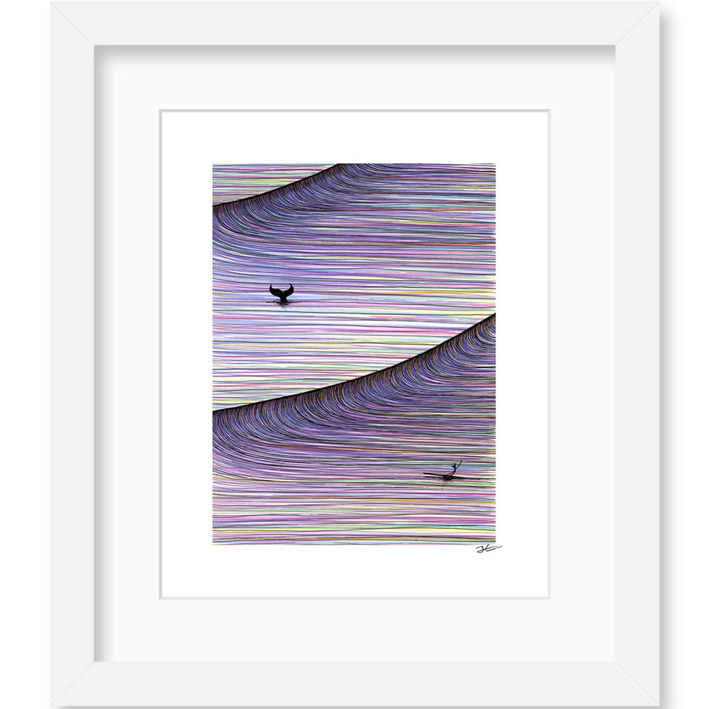 
                  
                    Whale Stoke - Print/ Framed Print
                  
                
