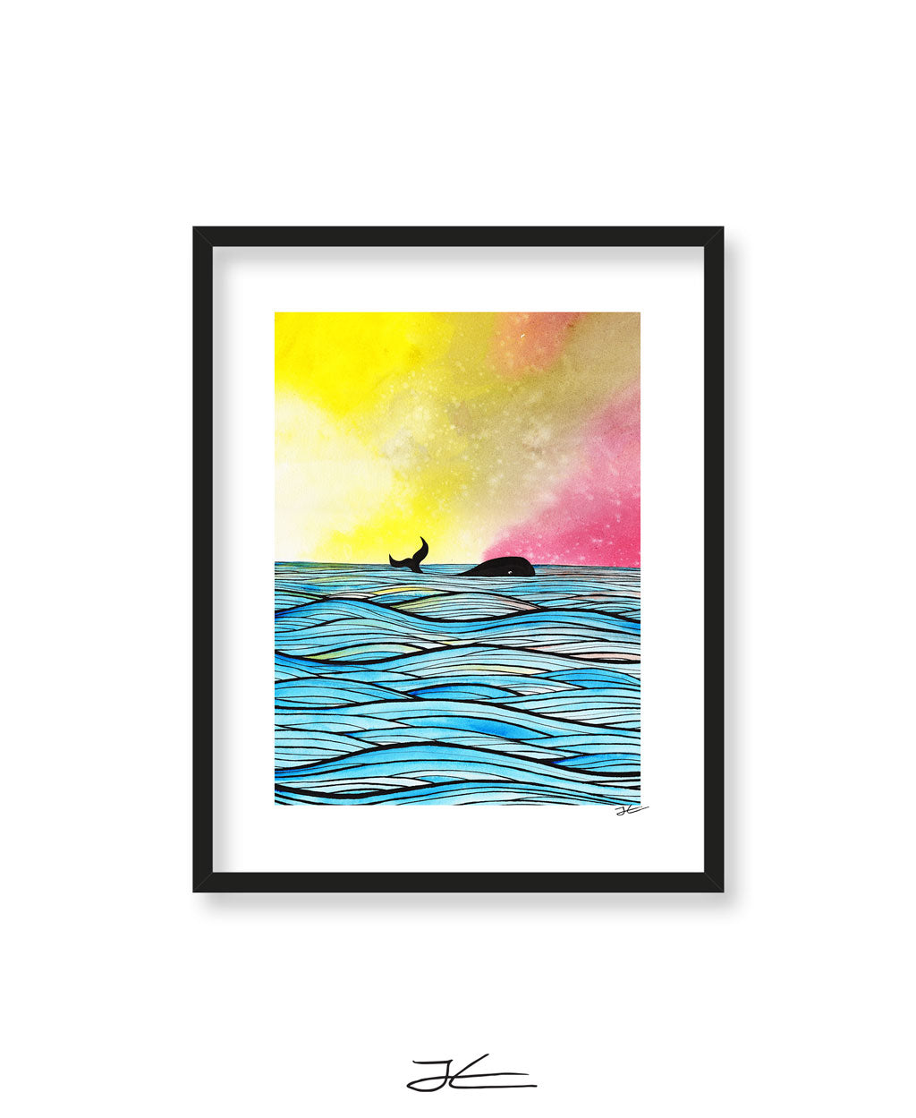 Whales O'hoy - Print/ Framed Print