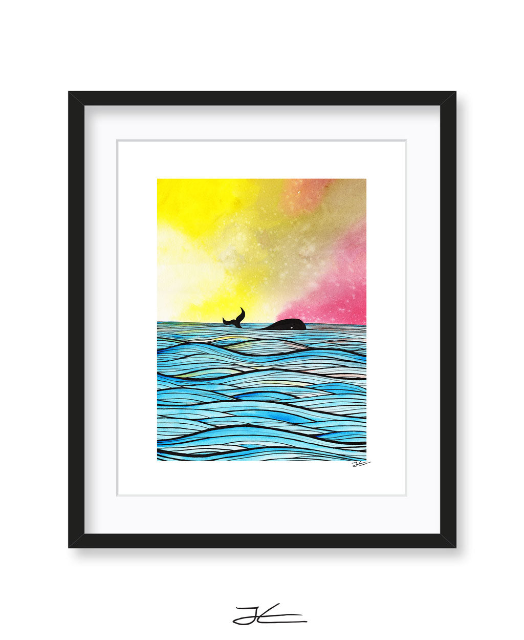 Whales O'hoy - Print/ Framed Print