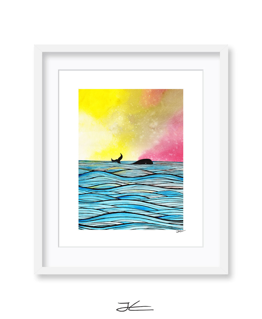 Whales O'hoy - Print/ Framed Print