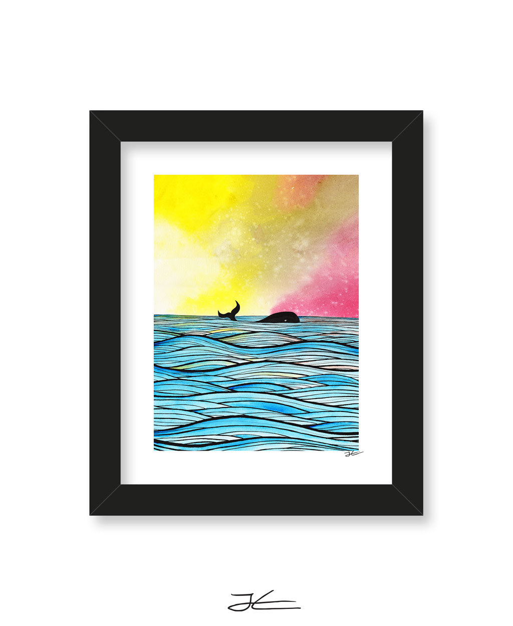 Whales O'hoy - Print/ Framed Print