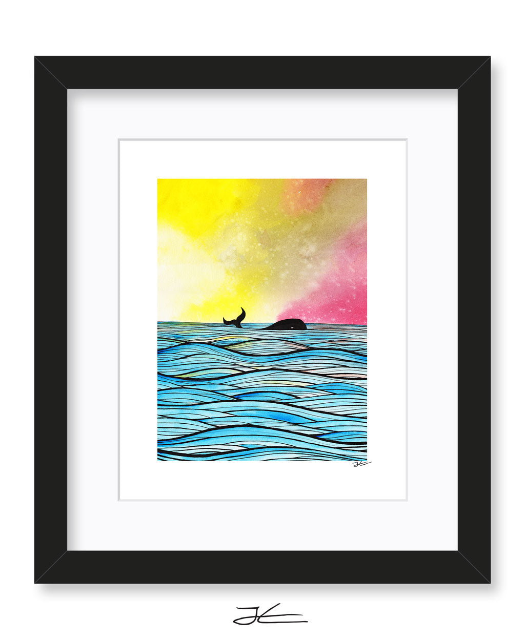 Whales O'hoy - Print/ Framed Print