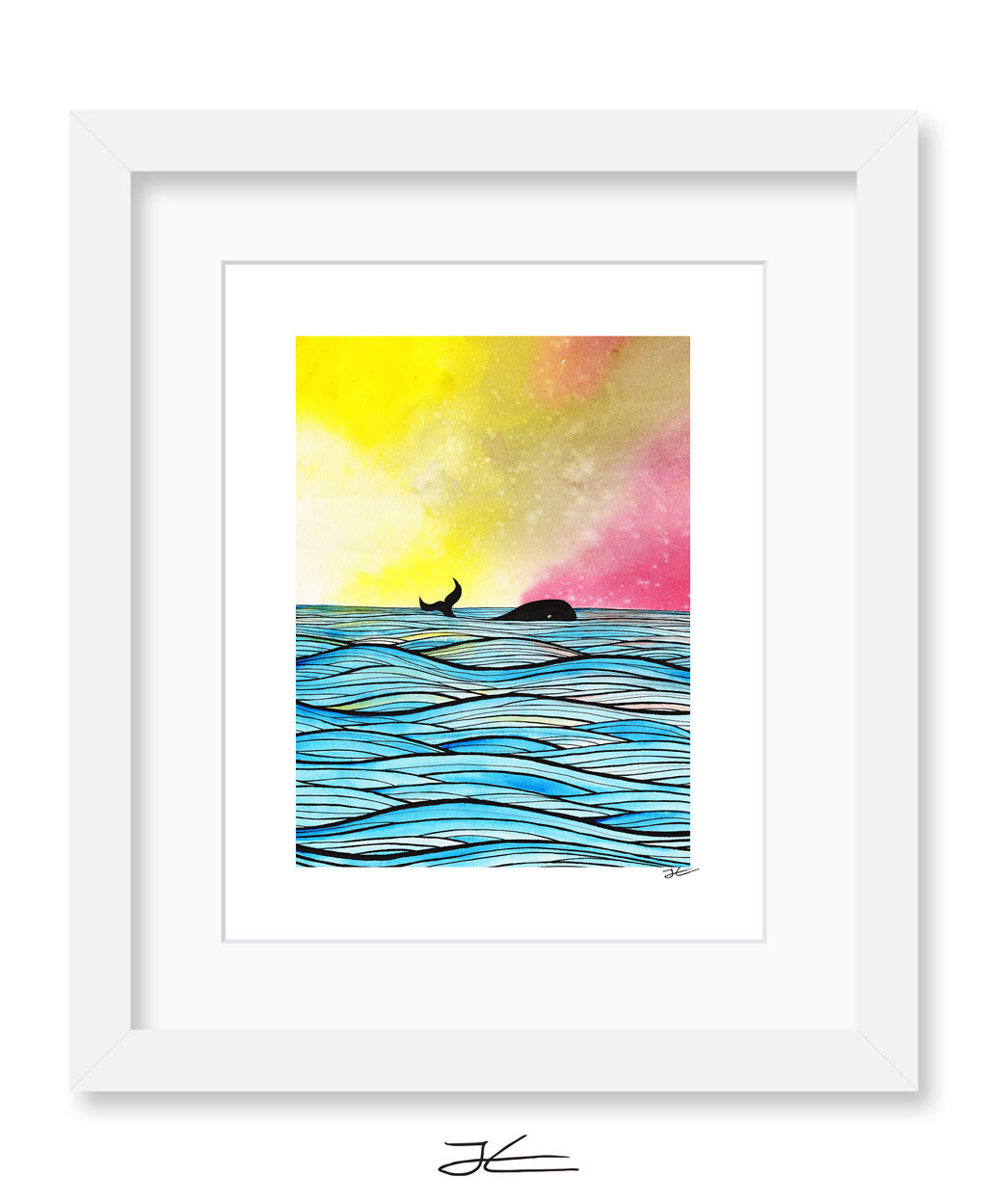 Whales O'hoy - Print/ Framed Print