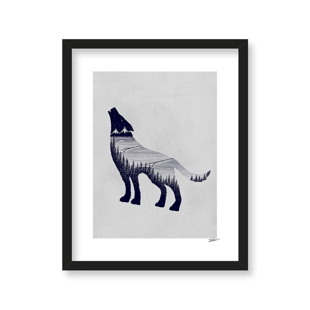 
                  
                    Wolf Dreams - Print/ Framed Print
                  
                