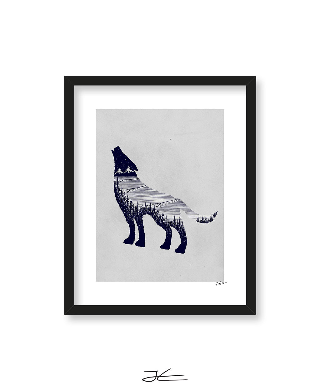 Wolf Dreams - Print/ Framed Print