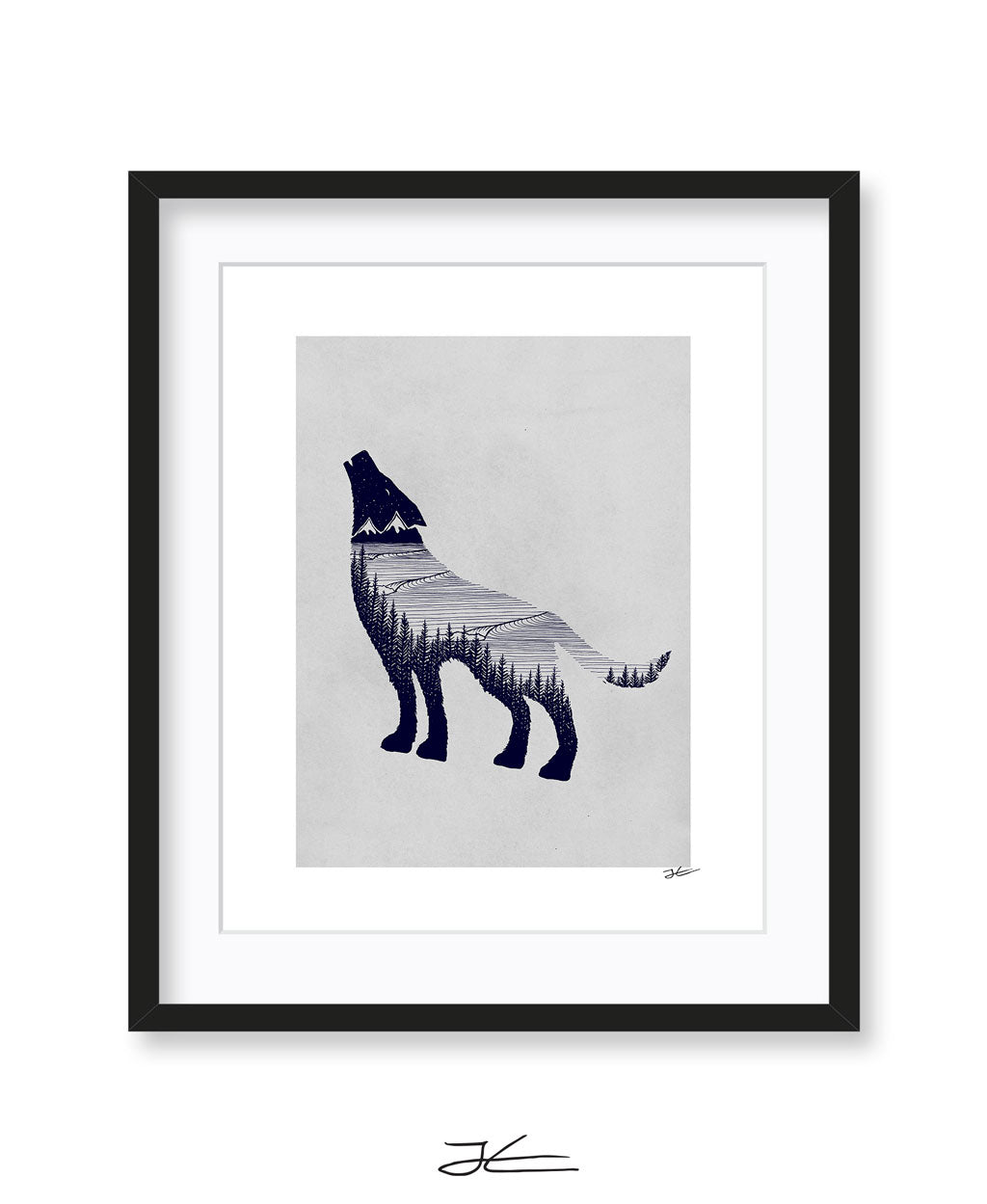 Wolf Dreams - Print/ Framed Print