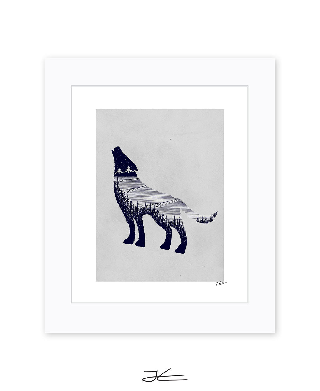 Wolf Dreams - Print/ Framed Print