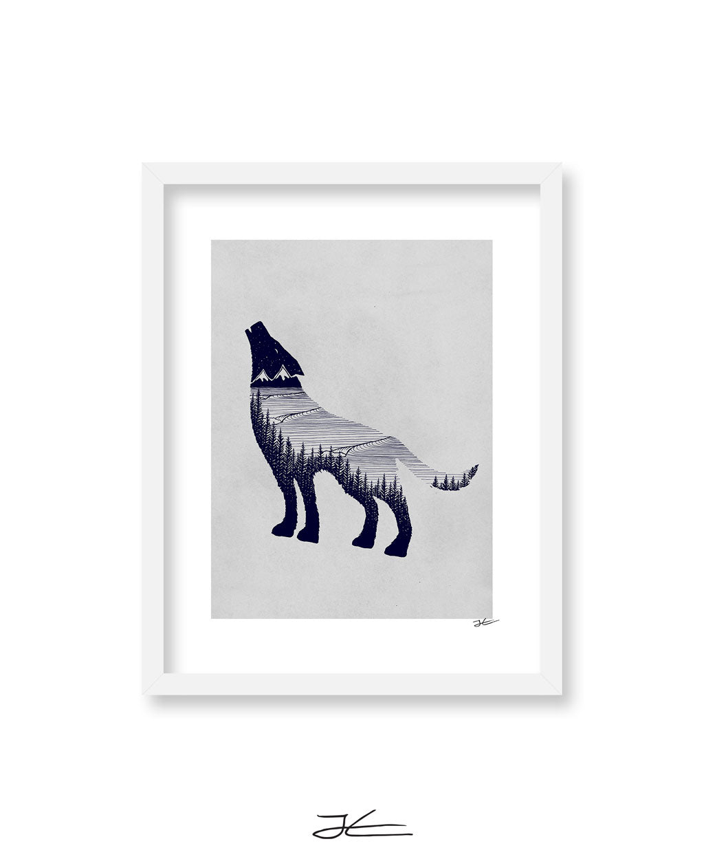 Wolf Dreams - Print/ Framed Print