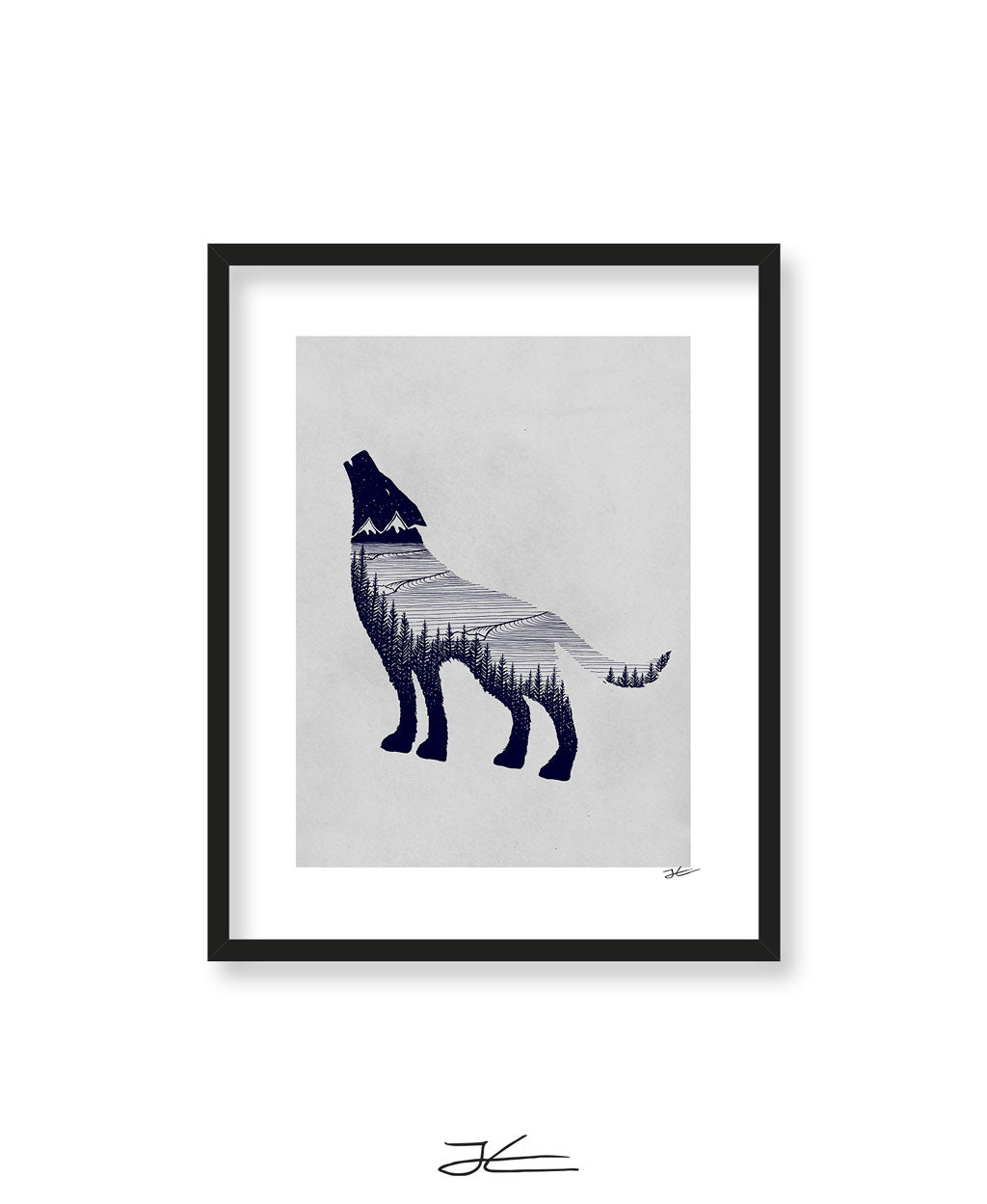 Wolf Dreams - Print/ Framed Print