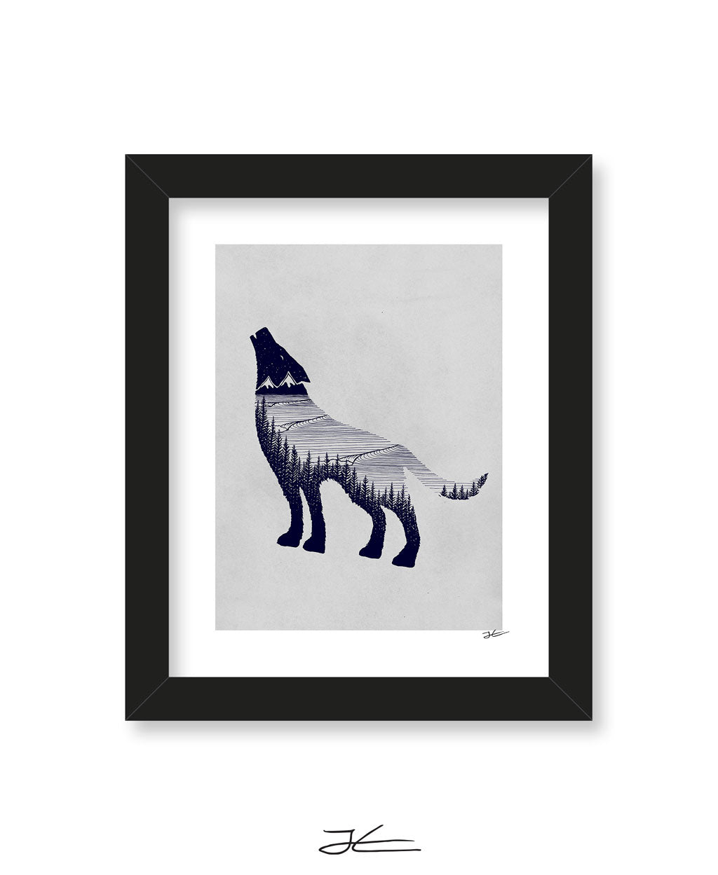 Wolf Dreams - Print/ Framed Print