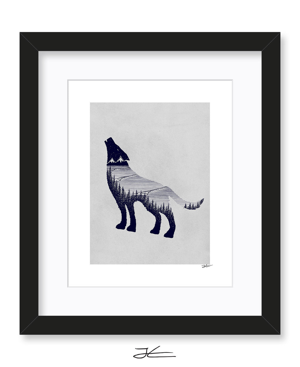 Wolf Dreams - Print/ Framed Print