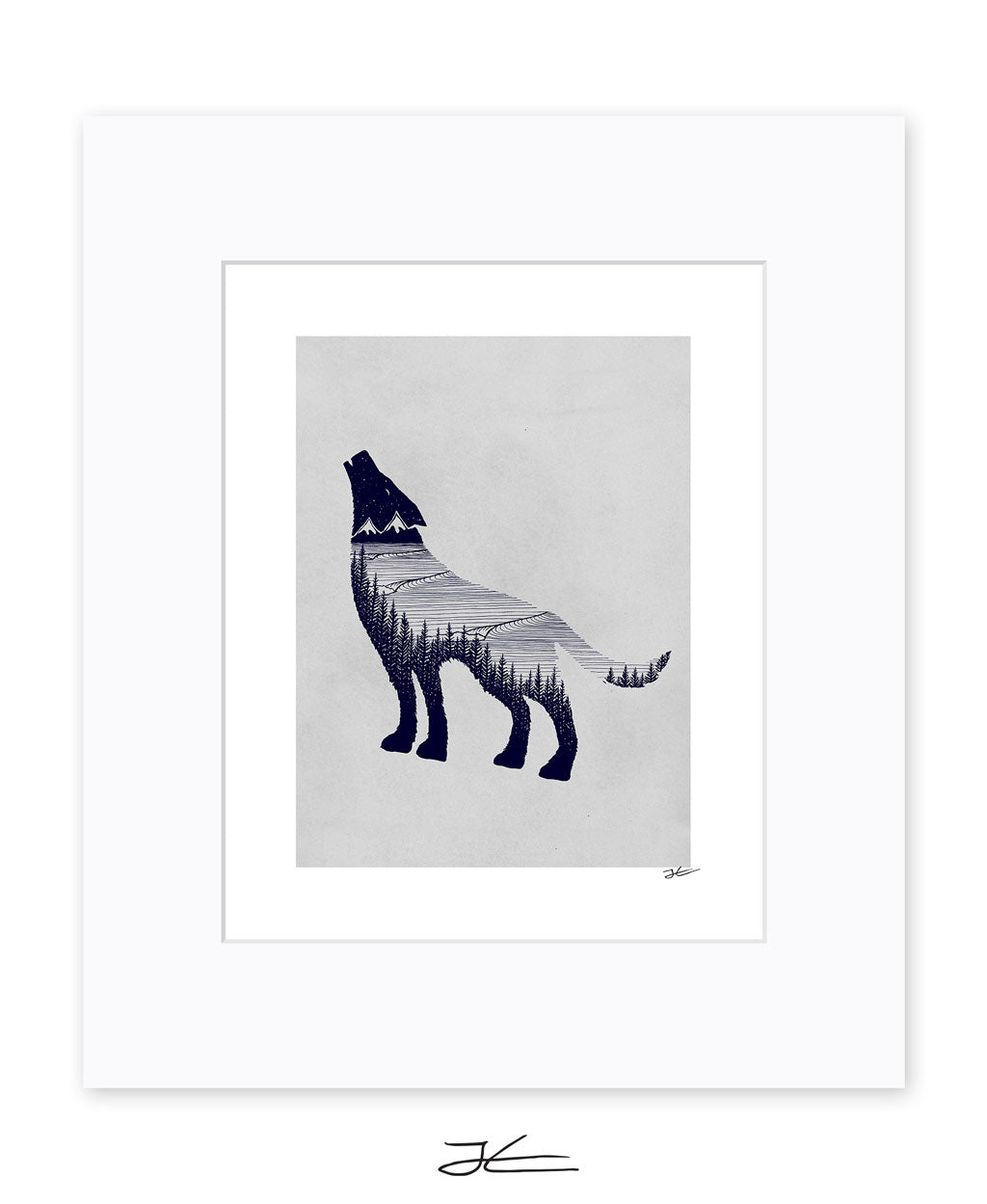 Wolf Dreams - Print/ Framed Print