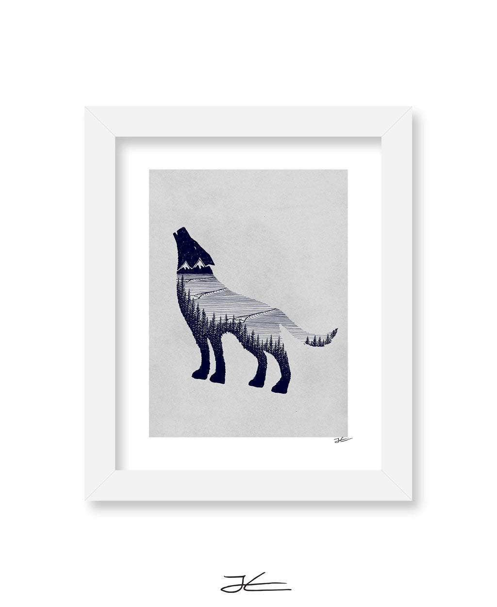 Wolf Dreams - Print/ Framed Print