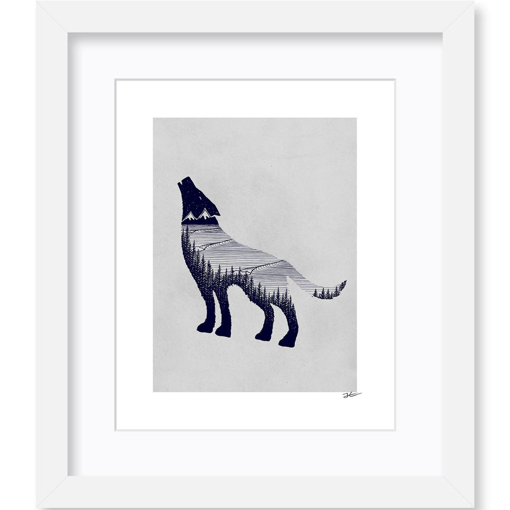 
                  
                    Wolf Dreams - Print/ Framed Print
                  
                