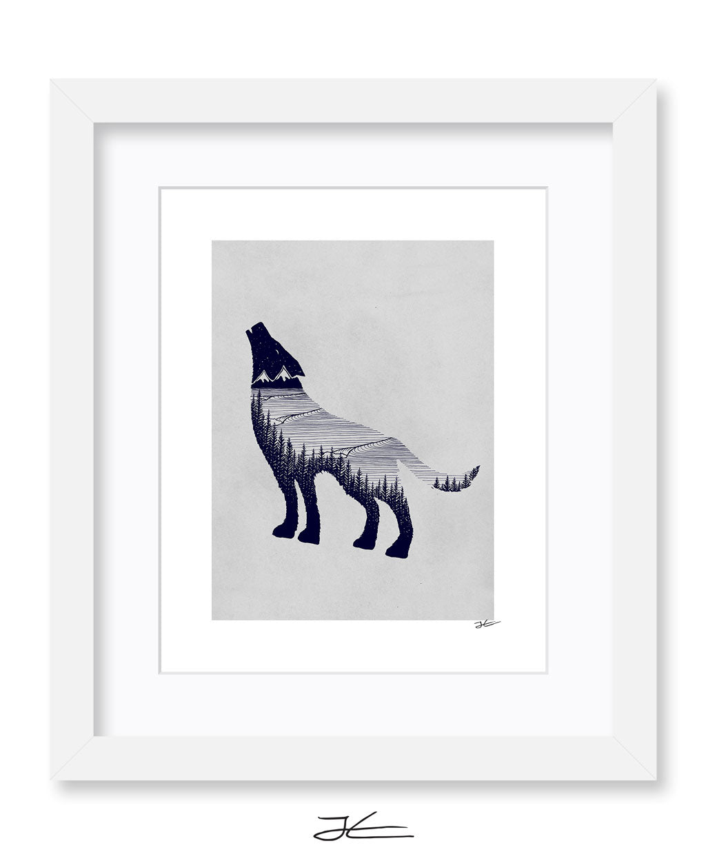Wolf Dreams - Print/ Framed Print