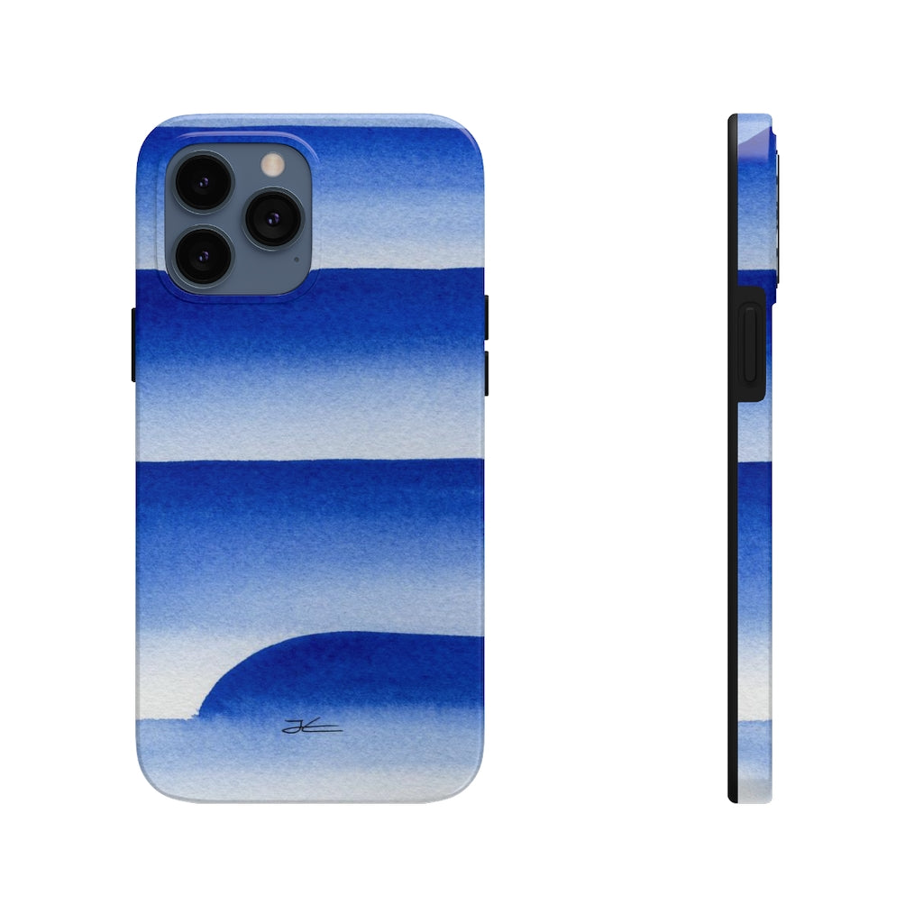 Left / Blue - 1 Tough Phone Case