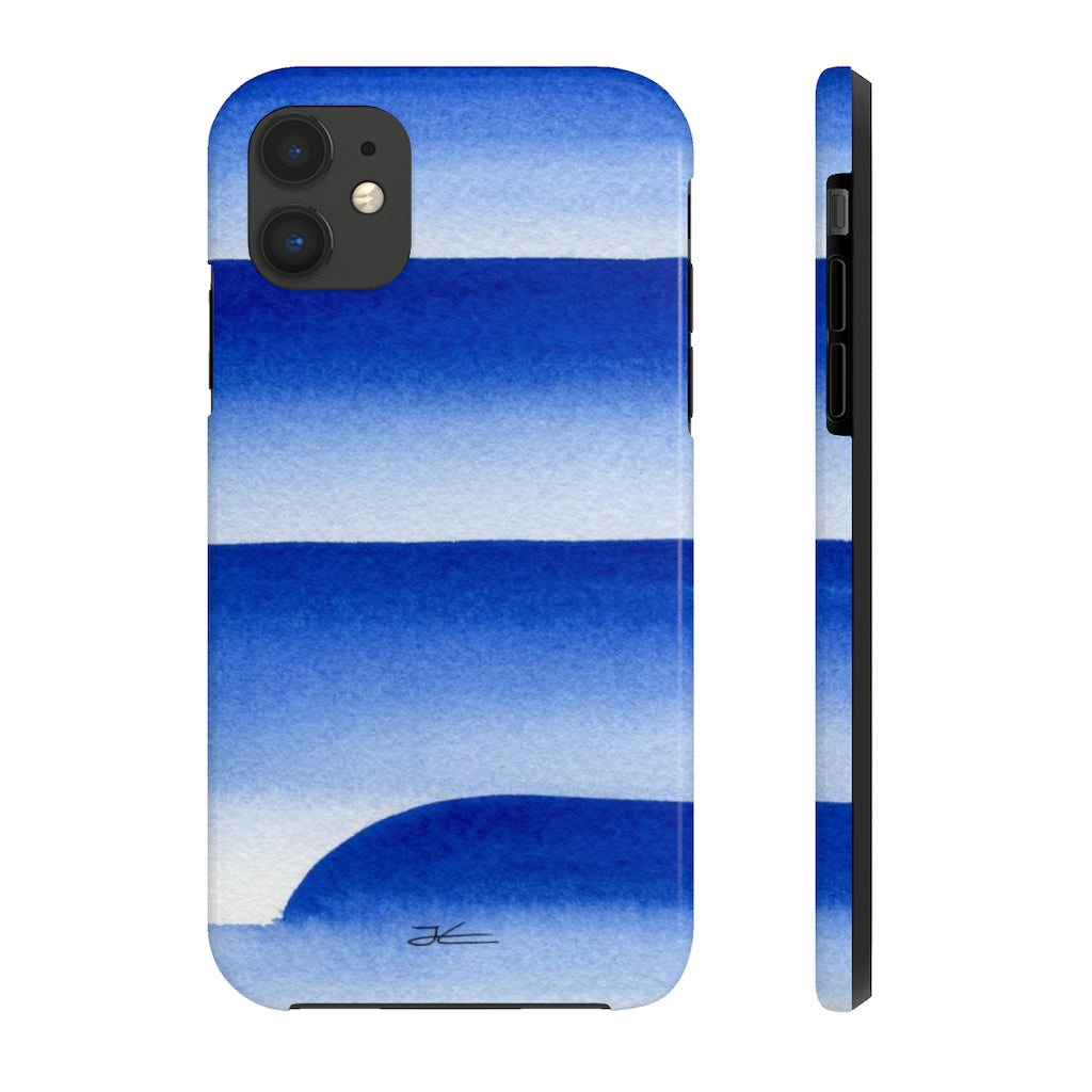 Left / Blue - 1 Tough Phone Case