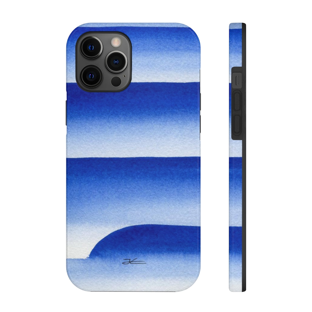 Left / Blue - 1 Tough Phone Case