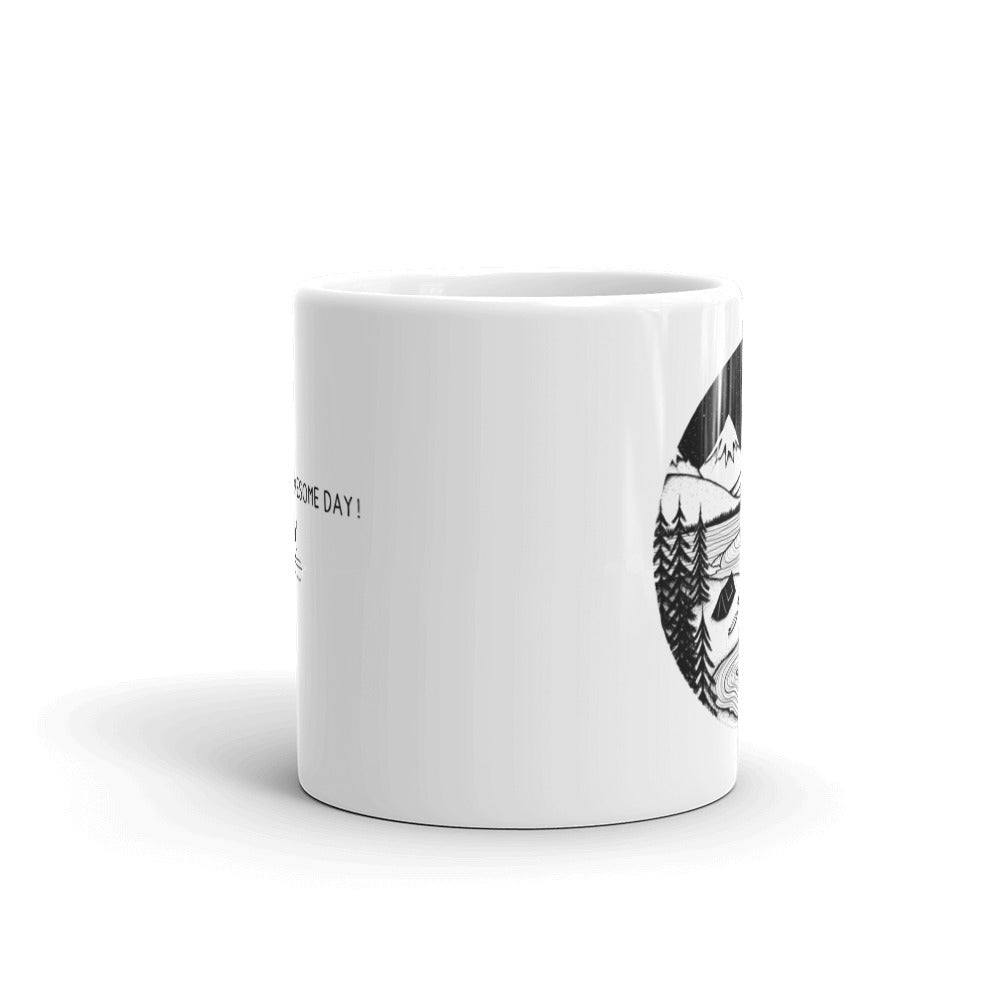 Home Is Where You Pitch It Ceramic Mug